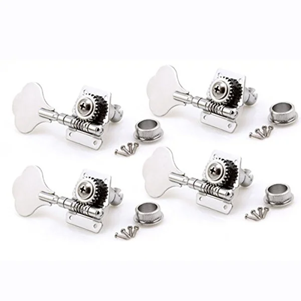 4r Bass Machine Head Tuners Silver Durable Zinc Alloy Essential Accessory for Bass Guitar Replacement Old Tuners
4r Bass Machine Head Tuners Silver Durable Zinc Alloy Essential Accessory for Bass Guitar Replacement Old Tuners