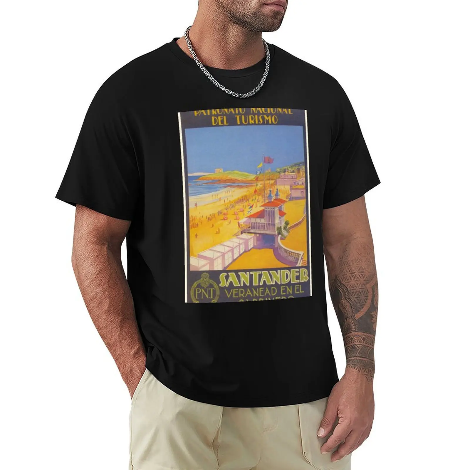 Santander Spain Colorful Vintage Travel Poster T-Shirt vintage anime shirt heavyweights customizeds mens graphic t-shirts funny 
Santander Spain Colorful Vintage Travel Poster T-Shirt vintage anime shirt heavyweights customizeds mens graphic t-shirts funny