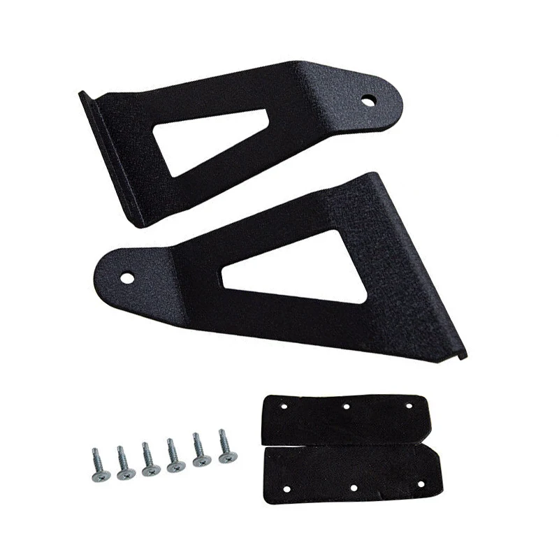 52" Curved LED Light Bar Upper Roof Windshield Mounting Brackets Kit Fit for Nissan Titan 2004 2005 2006 2007-2014 Black Steel
52" Curved LED Light Bar Upper Roof Windshield Mounting Brackets Kit Fit for Nissan Titan 2004 2005 2006 2007-2014 Black Steel