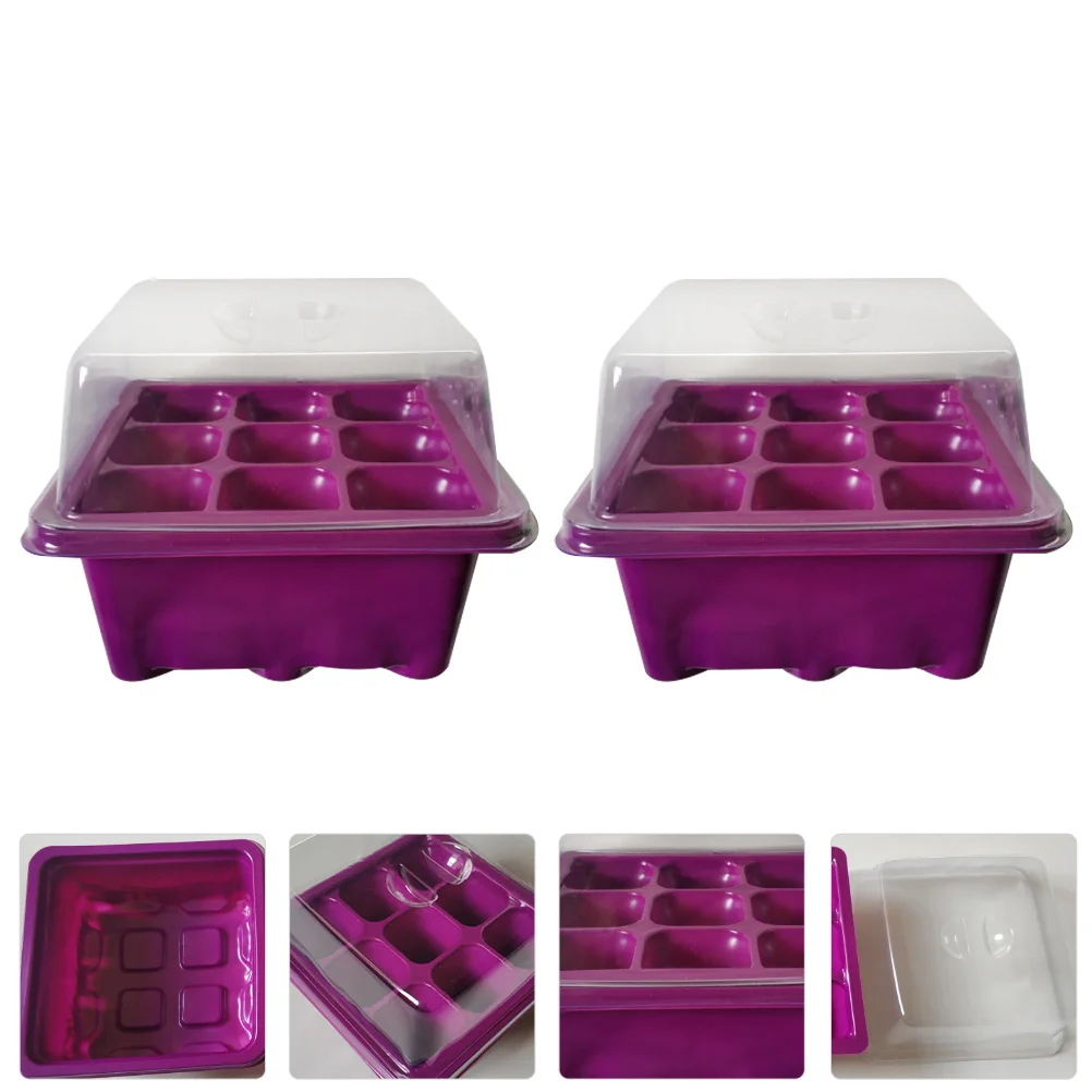 2pcs 9 Holes Transparent Garden Propagator Tray For Indoor Plant Starter Kit Durable Seedling Container Gardening Box Plant
2pcs 9 Holes Transparent Garden Propagator Tray For Indoor Plant Starter Kit Durable Seedling Container Gardening Box Plant