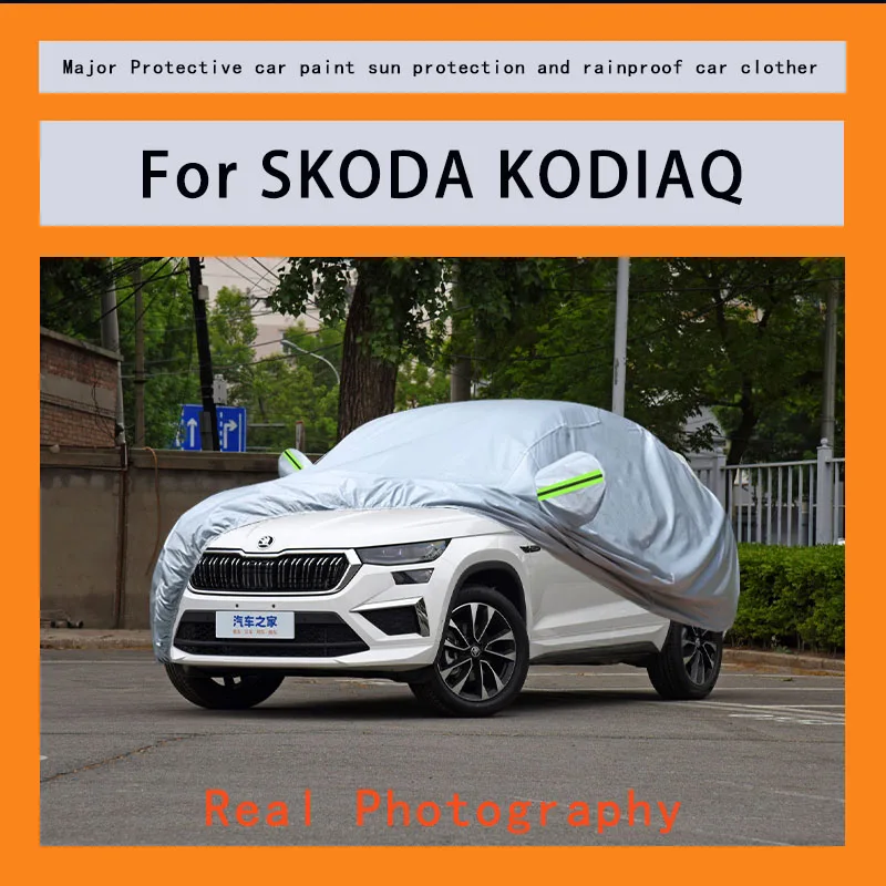 For SKODA KODIAQ Car Covers Outdoor Waterproof Dustproof Sun Rain Snow Protection Thick Oxford Cloth Full Outer Cover
For SKODA KODIAQ Car Covers Outdoor Waterproof Dustproof Sun Rain Snow Protection Thick Oxford Cloth Full Outer Cover