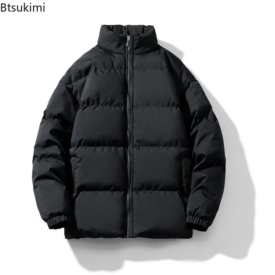Winter New Men's Warm Cotton-padded Coats Fashion Stand-up Collat Zipper Windproof Down Cotton Jacket Couple Loose Casual Parkas
Winter New Men's Warm Cotton-padded Coats Fashion Stand-up Collat Zipper Windproof Down Cotton Jacket Couple Loose Casual Parkas