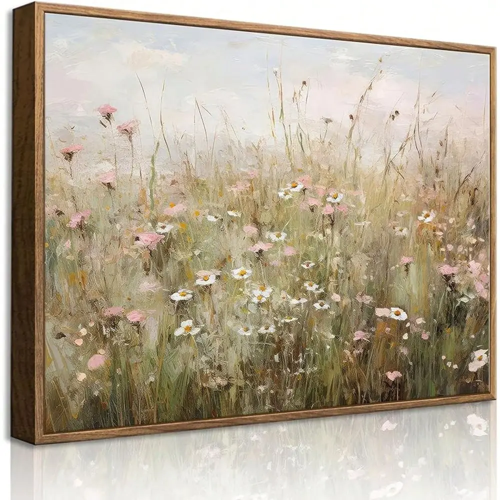 Framed Vintage Wildflower Wall Art Retro Botanical Floral Prints Country Field Landscape Paintings Flowers Pictures Wall Decor
Framed Vintage Wildflower Wall Art Retro Botanical Floral Prints Country Field Landscape Paintings Flowers Pictures Wall Decor
