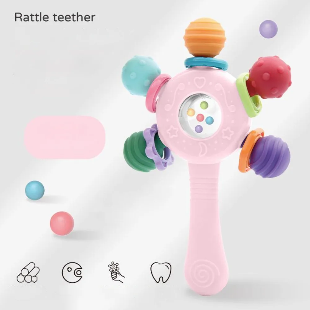 Новая детская сенсорная игрушка для прорезывания зубов без BPA, защищенная от дросселя, укрепляющая ручка, погремушка, жевательная игрушка для детей 0-36 месяцев
Новая детская сенсорная игрушка для прорезывания зубов без BPA, защищенная от дросселя, укрепляющая ручка, погремушка, жевательная игрушка для детей 0-36 месяцев