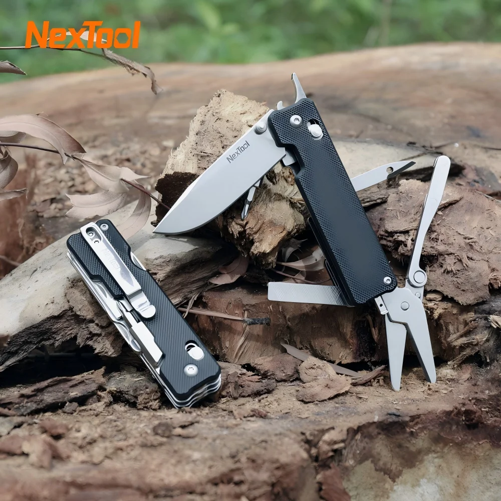 NexTool Knight EDC Pocket Knife K30 11 In 1 Multi-tool Outdoor Folding Knife Mini Portable Folding Scissors Hand Tool
NexTool Knight EDC Pocket Knife K30 11 In 1 Multi-tool Outdoor Folding Knife Mini Portable Folding Scissors Hand Tool