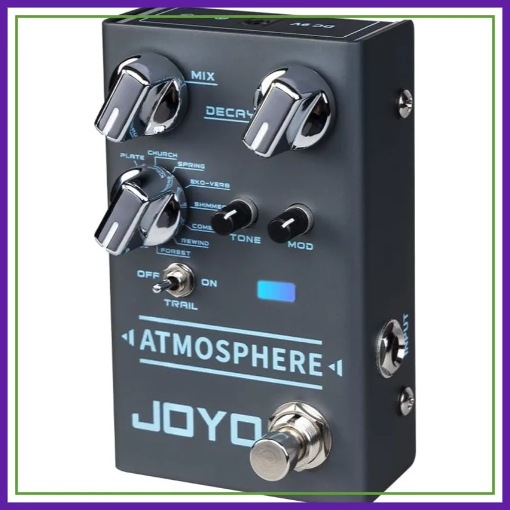 JOYO Reverb Pedal 9 Digital Reverb Types with Modulation and Trail Function for Electric Guitar
JOYO Reverb Pedal 9 Digital Reverb Types with Modulation and Trail Function for Electric Guitar