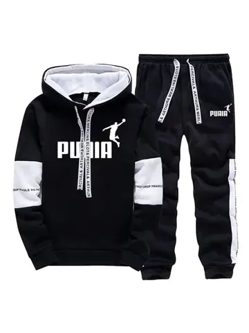 Hot Sales Mens Tracksuit Print Casual Sweatshirts Sportswear Single Piece Hoodie Pants Outdoors Gym Sports Jogging Mens Clothing