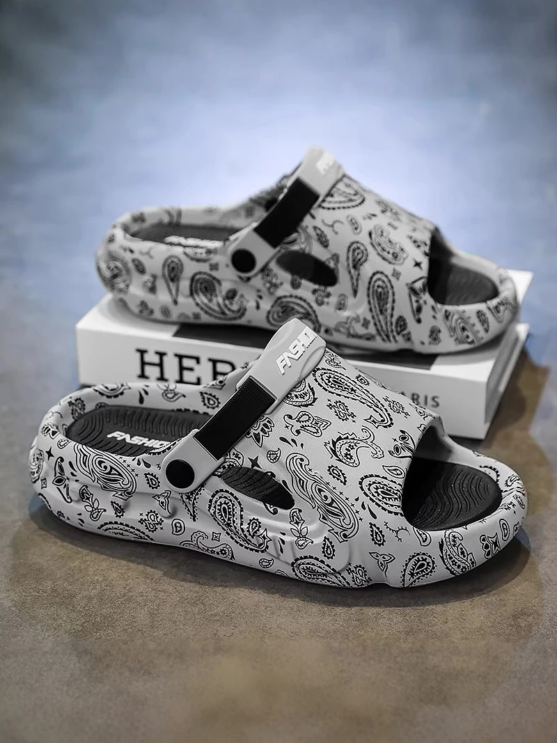 Men's Summer Slippers Casual Beach Driving Dual-Purpose Home Bathing Leisure Sports Sandals Anti-Slip Comfortable EVA Slippers
Men's Summer Slippers Casual Beach Driving Dual-Purpose Home Bathing Leisure Sports Sandals Anti-Slip Comfortable EVA Slippers