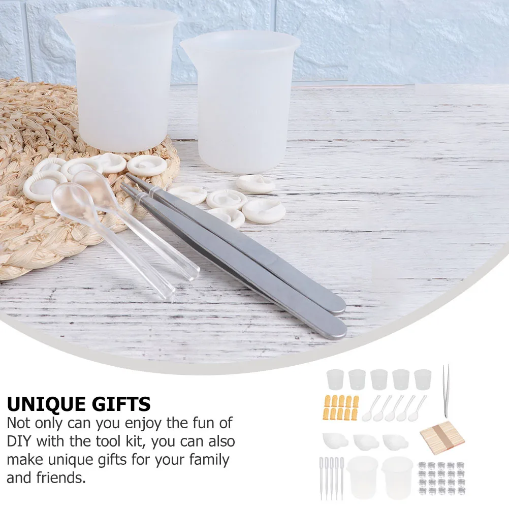 101 шт., набор инструментов для эпоксидной смолы «сделай сам», пластиковые деревянные эпоксидные инструменты для рукоделия, стержень для перемешивания, чашка, пинцет, набор для изготовления изделий из смолы
101 шт., набор инструментов для эпоксидной смолы «сделай сам», пластиковые деревянные эпоксидные инструменты для рукоделия, стержень для перемешивания, чашка, пинцет, набор для изготовления изделий из смолы