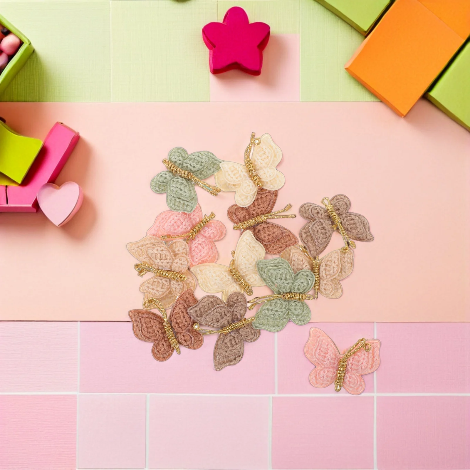 Children'S Hair Clips Butterfly Shape Knitting Woolen Yarn Barrettes For Girls Lightweight Secure Hold Kids Toddlers Baby
Children'S Hair Clips Butterfly Shape Knitting Woolen Yarn Barrettes For Girls Lightweight Secure Hold Kids Toddlers Baby