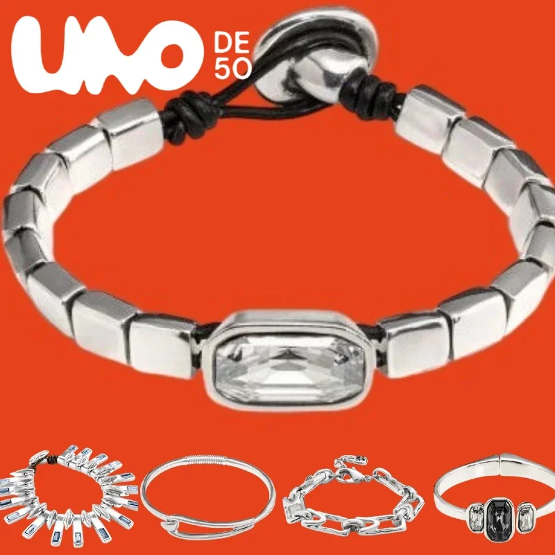 Серебряный браслет UNOde50 S925 2025 года — роскошное обновление, модный стиль, ценовая огранка для ранних адаптеров
Серебряный браслет UNOde50 S925 2025 года — роскошное обновление, модный стиль, ценовая огранка для ранних адаптеров