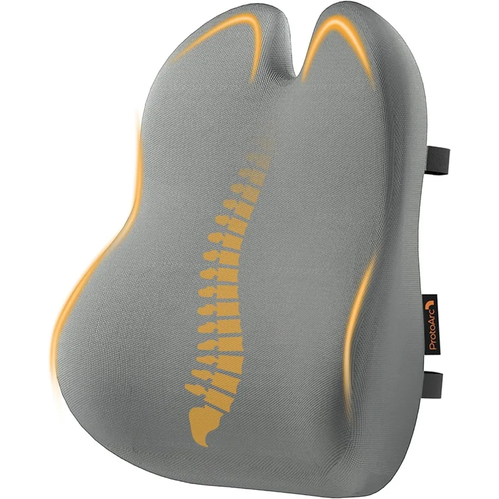 Office Chair Lumbar Support Pillow, Memory Foam Cushion for Lower Back Pain Relief and Comfort
Office Chair Lumbar Support Pillow, Memory Foam Cushion for Lower Back Pain Relief and Comfort