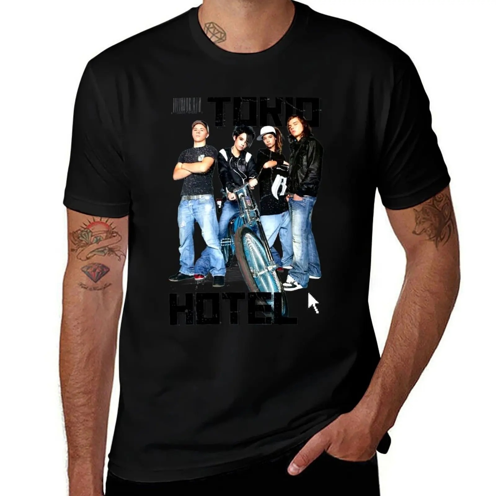 Tokio Hotel team T-Shirt Active Sports Short Sleeve Cotton Shirt
Tokio Hotel team T-Shirt Active Sports Short Sleeve Cotton Shirt