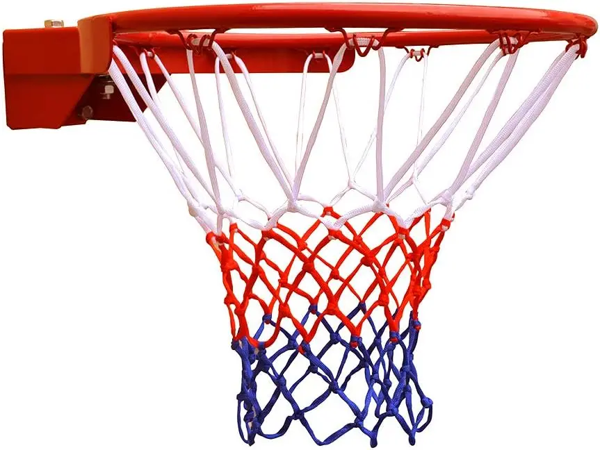18 Inch Breakaway Basketball Rim for Indoor Outdoor Walls, Heavy Duty Solid Steel Replacement Goal with Nylon Net
18 Inch Breakaway Basketball Rim for Indoor Outdoor Walls, Heavy Duty Solid Steel Replacement Goal with Nylon Net