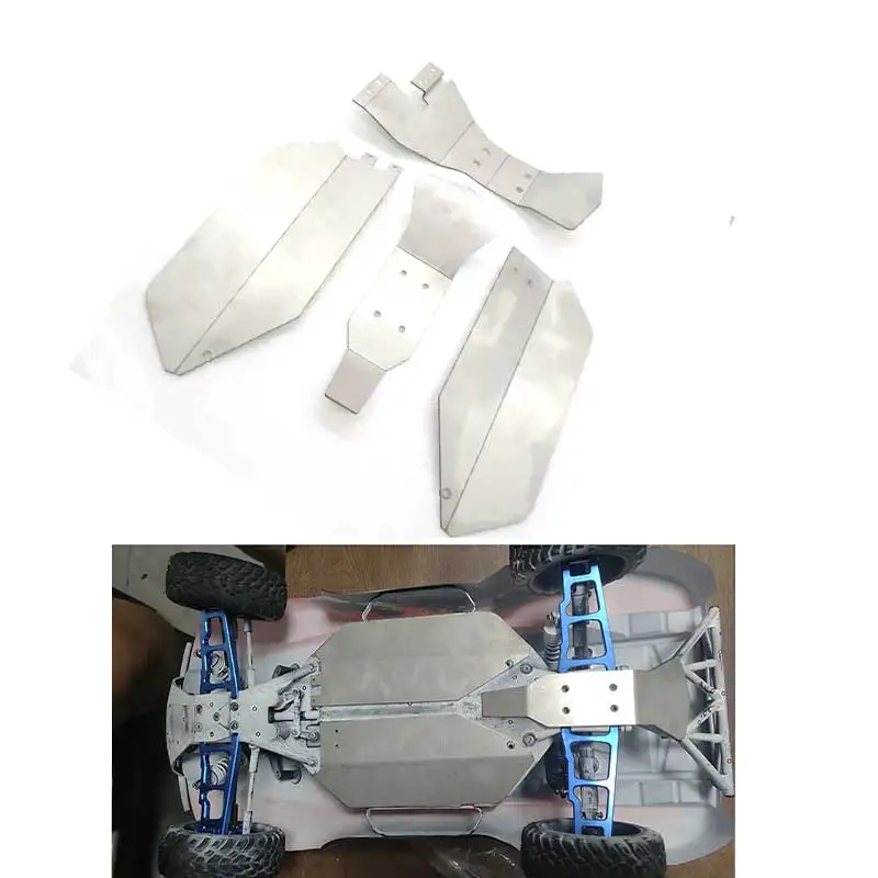 1 Set Metal Chassis Armor for Traxxas 1/10 Slash 727 4x4 – Stainless Steel Bumper & Skid Plate (Full Protection)
1 Set Metal Chassis Armor for Traxxas 1/10 Slash 727 4x4 – Stainless Steel Bumper & Skid Plate (Full Protection)