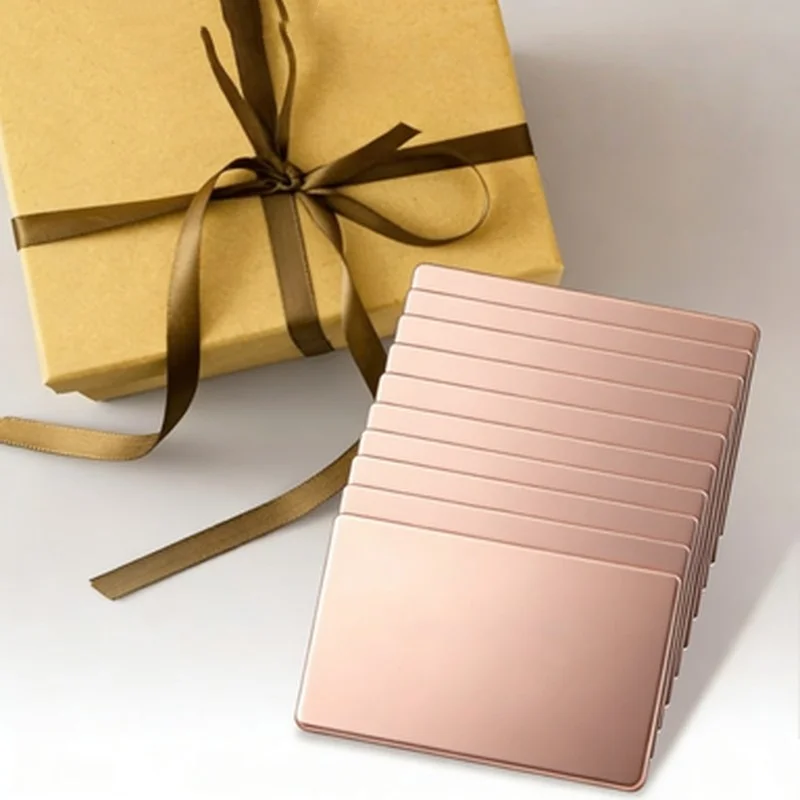74pcs Rose Gold High Texture Friend Gift Aluminum Card Durable Alloy Plate Emotional Sheet for Daily Interpersonal Commemoration
74pcs Rose Gold High Texture Friend Gift Aluminum Card Durable Alloy Plate Emotional Sheet for Daily Interpersonal Commemoration