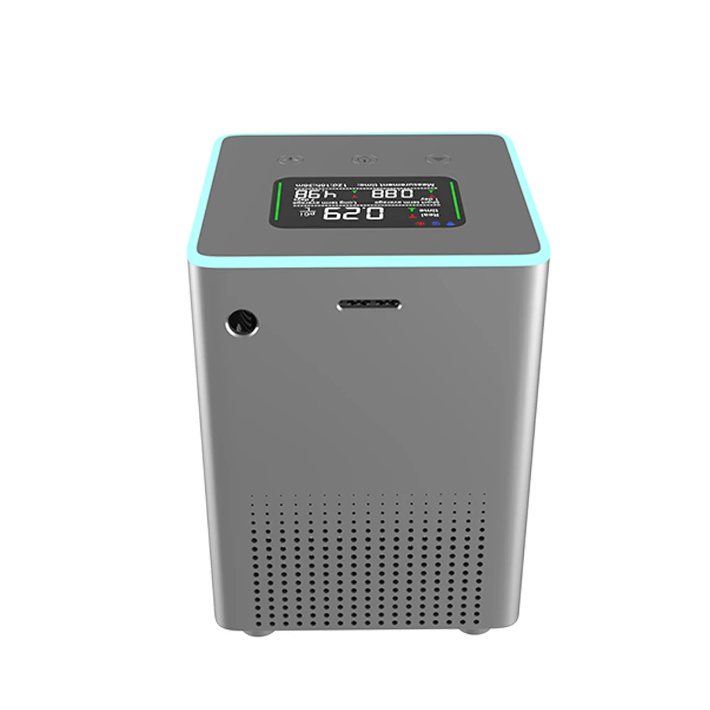 Home Radon Detector Visual and Audible Alarms Pulse Ion Chamber Sensor Short-Term Monitoring SD Card Data Records Radon Detector
Home Radon Detector Visual and Audible Alarms Pulse Ion Chamber Sensor Short-Term Monitoring SD Card Data Records Radon Detector