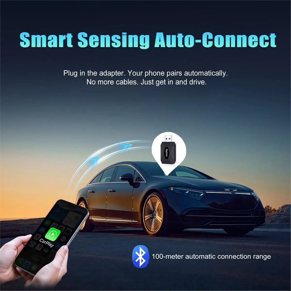 【BRILLIANT 】Super Mini Carplay AI Box Wired to Wireless 2-in-1 Box for 99% Original Wired CarPlay/Auto Car Automatic Connection
【BRILLIANT 】Super Mini Carplay AI Box Wired to Wireless 2-in-1 Box for 99% Original Wired CarPlay/Auto Car Automatic Connection