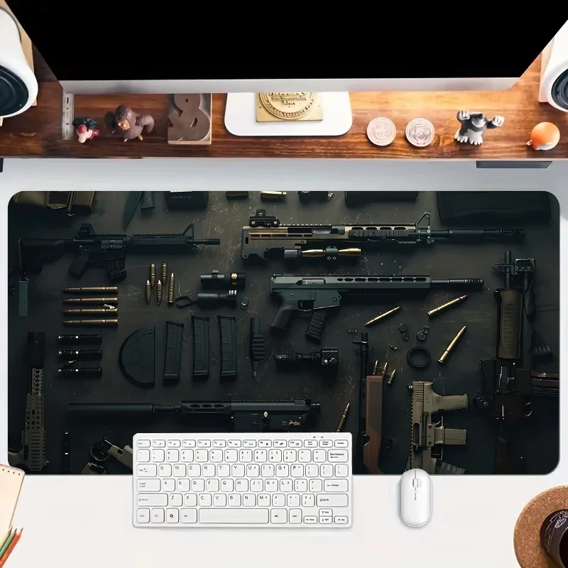 Desk Mat Rifles Mouse Pad Weapons Guns XXL Mousepad Anime Playmat Pc Gamer Accessories Keyboard Gaming Mats Deskpad Deskmat mats
Desk Mat Rifles Mouse Pad Weapons Guns XXL Mousepad Anime Playmat Pc Gamer Accessories Keyboard Gaming Mats Deskpad Deskmat mats