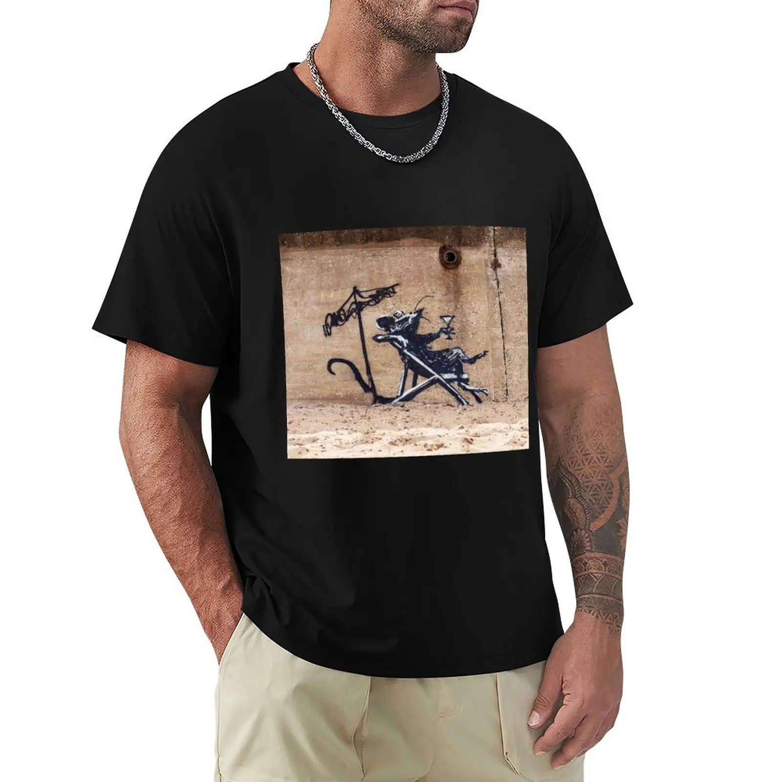 Banksy - Great British Staycation T-Shirt Holiday Lightweight T-Shirt
Banksy - Great British Staycation T-Shirt Holiday Lightweight T-Shirt