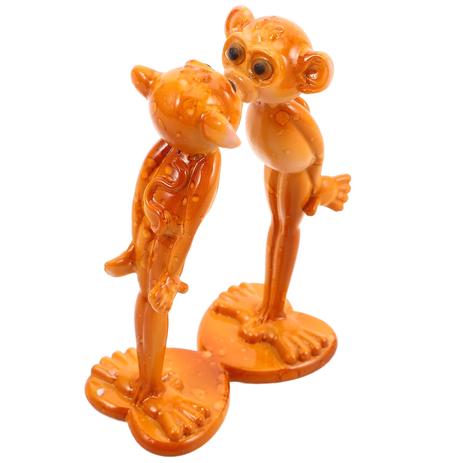 Couple Monkey Resin Animal Statue For Desk Shelf Wedding Decor Kissing Monkey Lover Ornament Cake Topper
Couple Monkey Resin Animal Statue For Desk Shelf Wedding Decor Kissing Monkey Lover Ornament Cake Topper