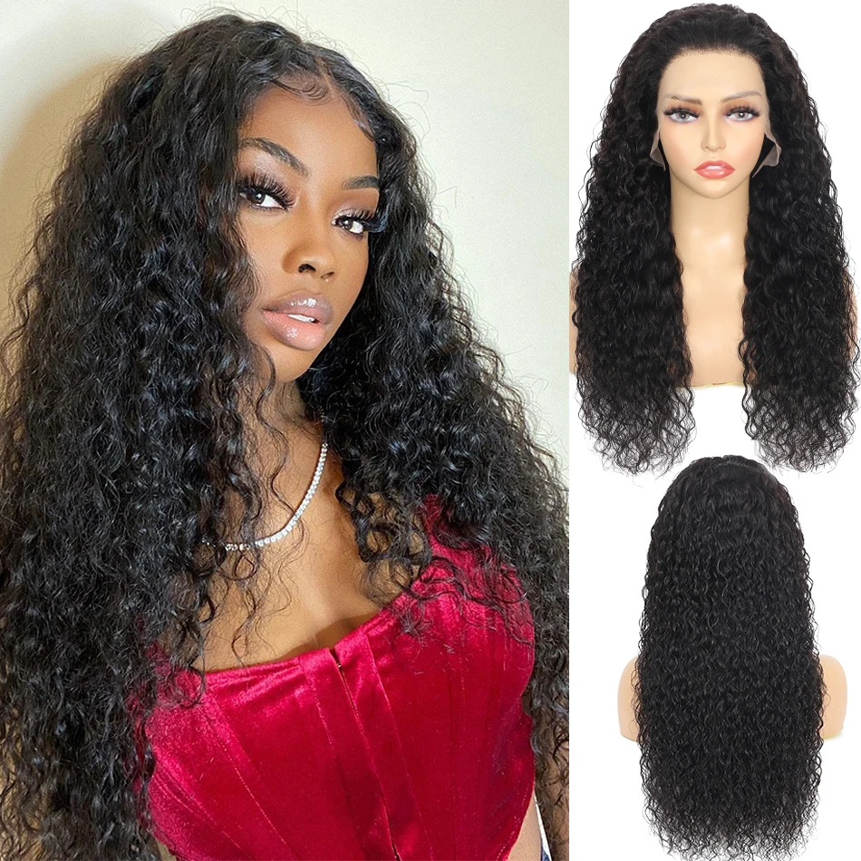100% Brazilian Human Hair 13x6 Water Wave HD Lace Front Wig 180% Density Glueless Pre Plucked Deep Curly 5x5 HD Lace Closure Wig
100% Brazilian Human Hair 13x6 Water Wave HD Lace Front Wig 180% Density Glueless Pre Plucked Deep Curly 5x5 HD Lace Closure Wig