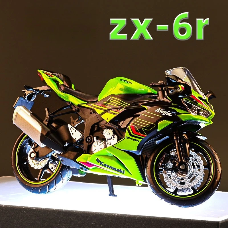 1:12 Kawasaki Ninja ZX-6R высокая имитация сплава модель мотоцикла орнамент коллекция игрушек детский подарок
1:12 Kawasaki Ninja ZX-6R высокая имитация сплава модель мотоцикла орнамент коллекция игрушек детский подарок