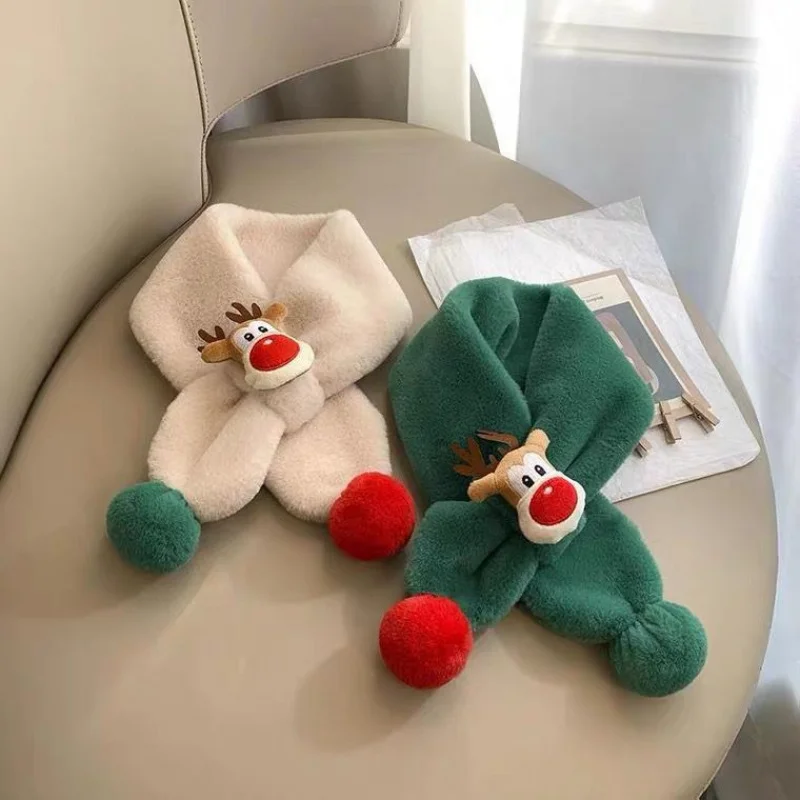 Kids Winter Warm Plush Scarf Thickened Children Neck Warmer Windproof Scarf Cute Christma Deer Scarf Girls Boys Cute Scarf
Kids Winter Warm Plush Scarf Thickened Children Neck Warmer Windproof Scarf Cute Christma Deer Scarf Girls Boys Cute Scarf