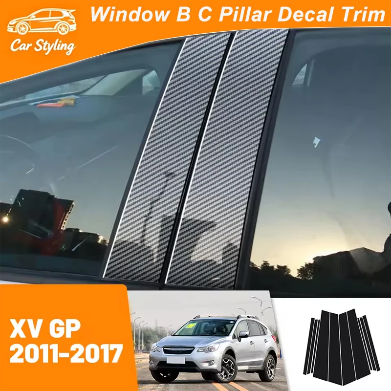 For Subaru XV GP 2011-2017 2012 2013 2014 2015 Carbon Fiber Window Door Column Deal B C Pillar Post Cover Trim Sticker
For Subaru XV GP 2011-2017 2012 2013 2014 2015 Carbon Fiber Window Door Column Deal B C Pillar Post Cover Trim Sticker