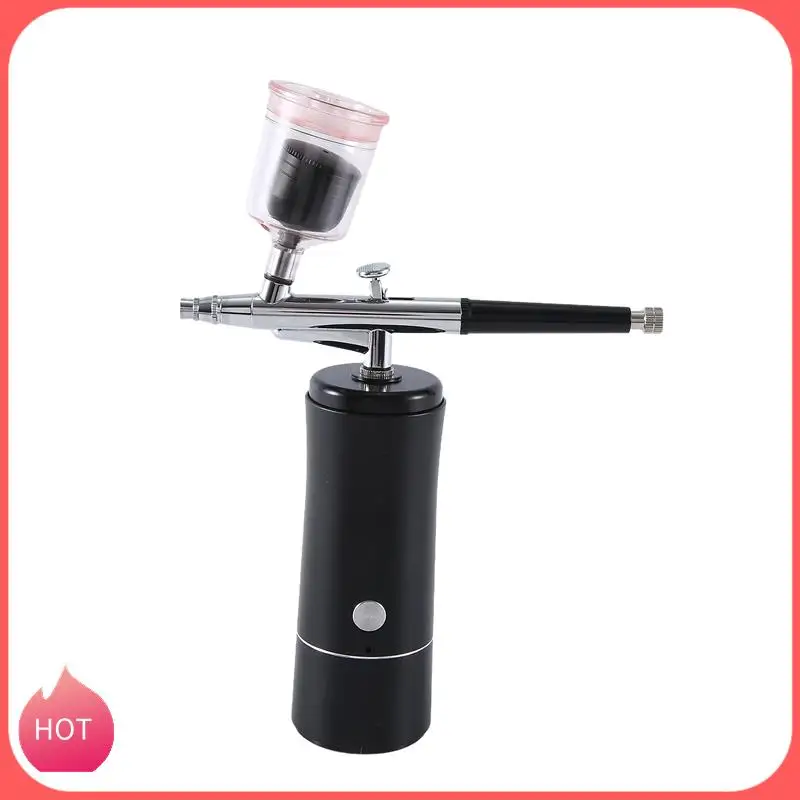HOT-Airbrush Kit With Compressor Air Brushes With 0.3Mm Nozzle And Cleaning Brush Set For DIY Painting, Art Black
HOT-Airbrush Kit With Compressor Air Brushes With 0.3Mm Nozzle And Cleaning Brush Set For DIY Painting, Art Black