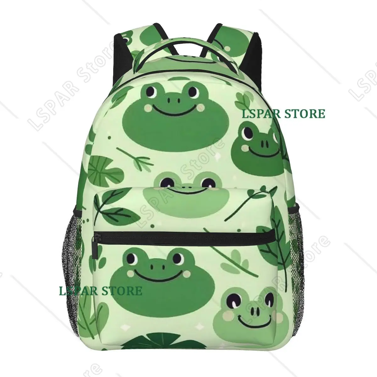 Cute Frog Pattern On Lotus Leaves Student Backpack School Bag Hiking Travel Daypack for Men Women Fashion Bookbag Shoulder Bags
Cute Frog Pattern On Lotus Leaves Student Backpack School Bag Hiking Travel Daypack for Men Women Fashion Bookbag Shoulder Bags