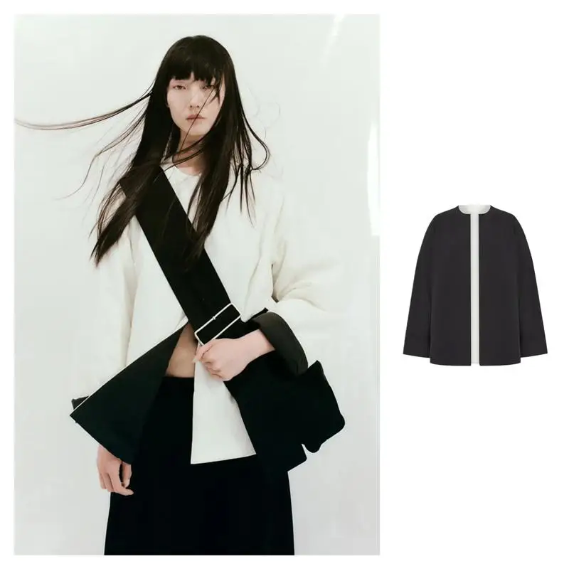 StAgni Australian Cotton Jacket Lightweight Double-Sided Wear Bag 24 Autumn Winter Fashionable Straight Cut Coat with Pockets
StAgni Australian Cotton Jacket Lightweight Double-Sided Wear Bag 24 Autumn Winter Fashionable Straight Cut Coat with Pockets