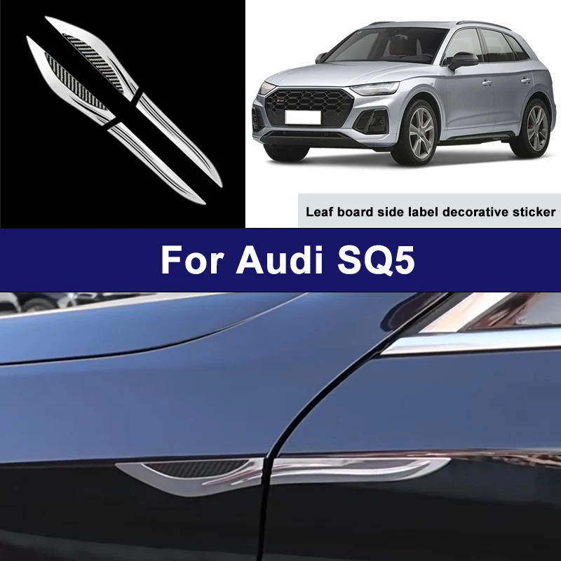 Suitable For Audi SQ5 car side blade stickers, car body external scratch protection decorative strip accessories
Suitable For Audi SQ5 car side blade stickers, car body external scratch protection decorative strip accessories