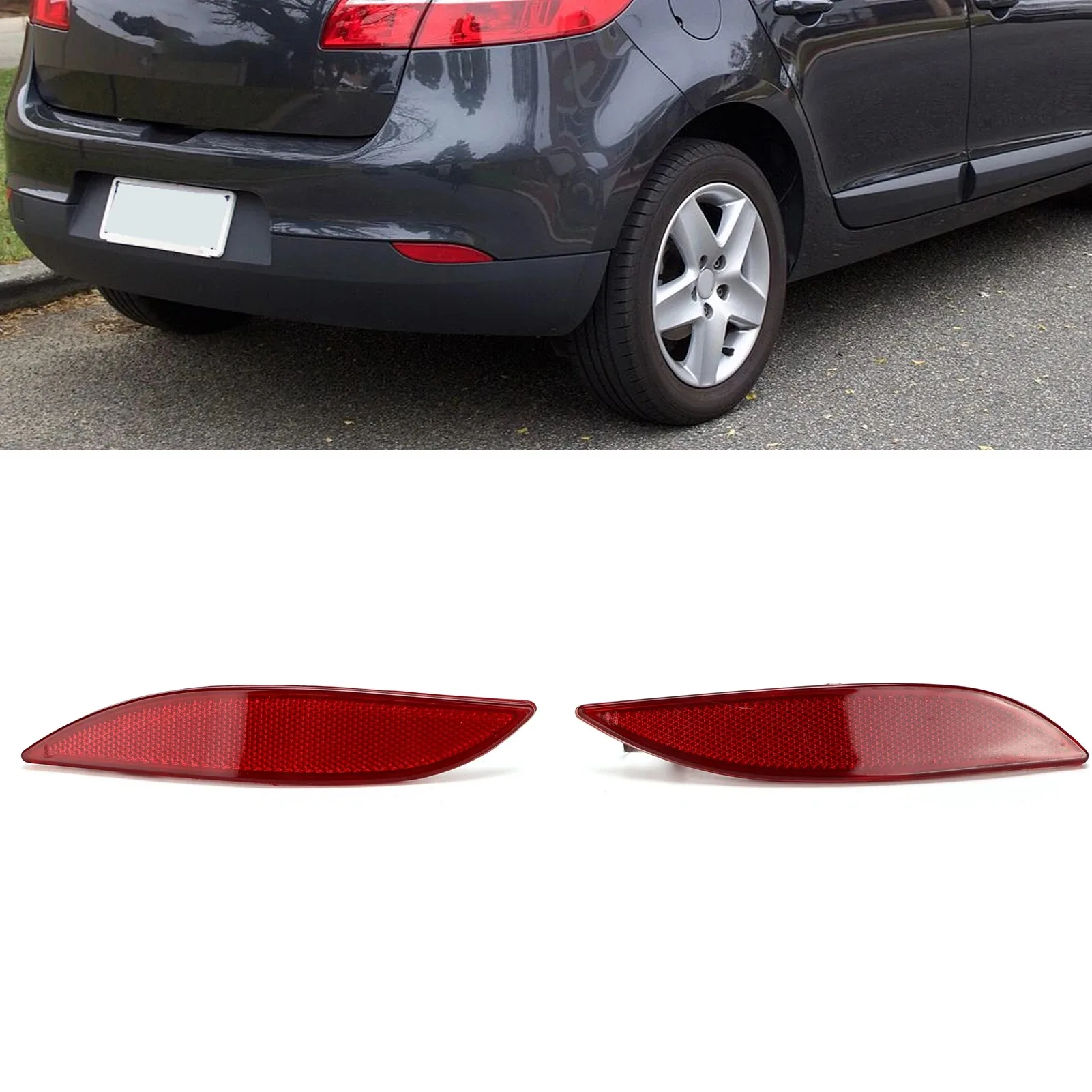 For Renault Megane Mk3 Car Reflective Rear Bumper Signal Lights 265650004R 265600004R Car Accessory Rear Bumper Reflector
For Renault Megane Mk3 Car Reflective Rear Bumper Signal Lights 265650004R 265600004R Car Accessory Rear Bumper Reflector