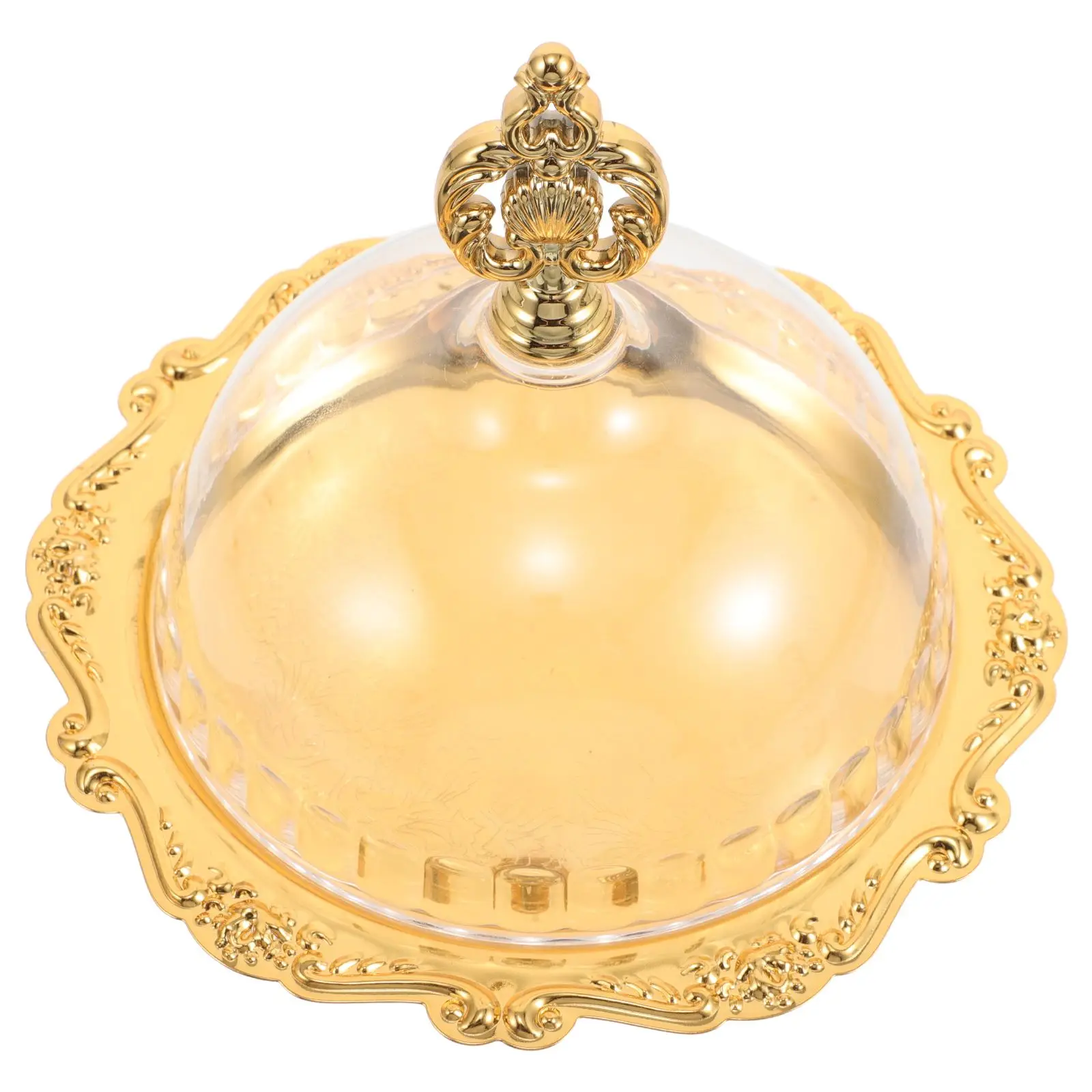 Wrought Iron Cake Display Plate Food Tray Lid Commercial Pastry Acrylic Holder Dome Round Shape Material Versatile Cake
Wrought Iron Cake Display Plate Food Tray Lid Commercial Pastry Acrylic Holder Dome Round Shape Material Versatile Cake