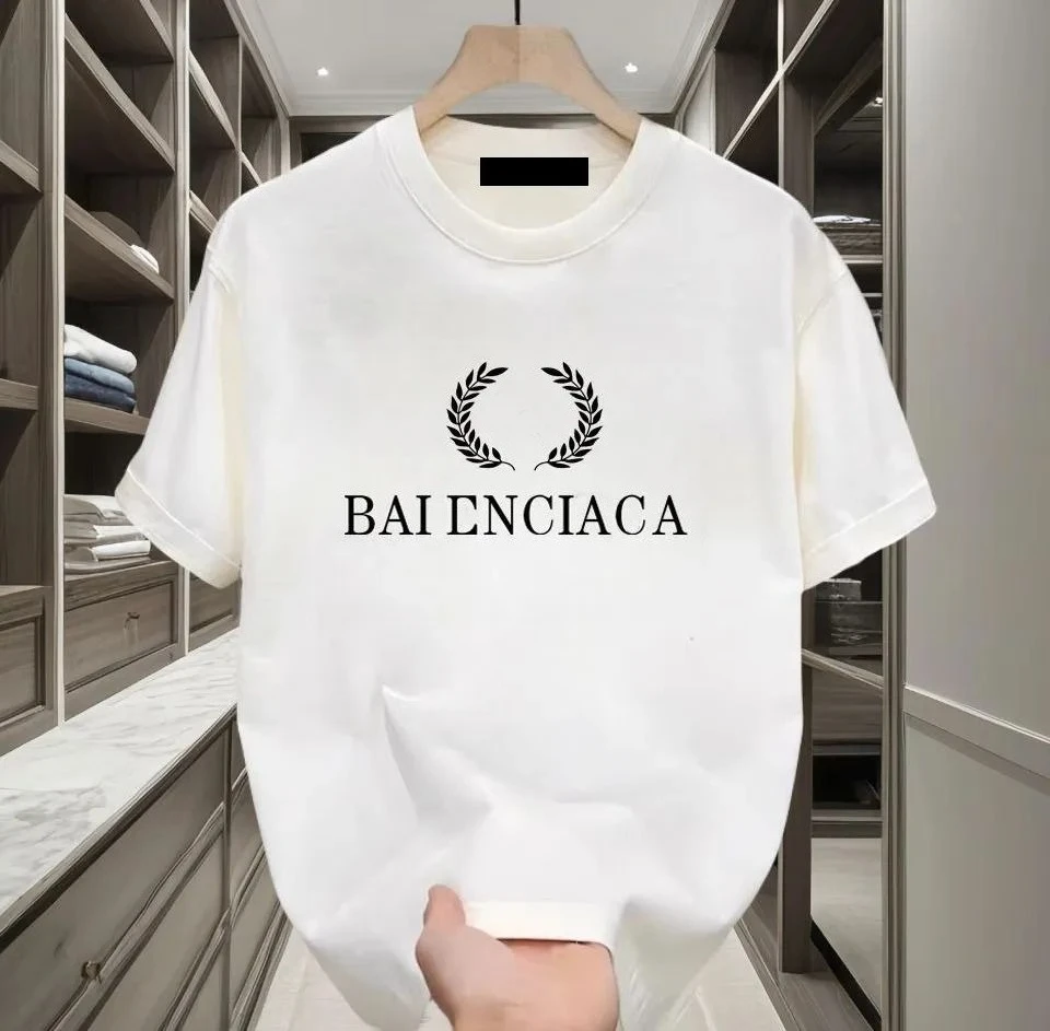 Wholesale Fashion Designer Cotton Casual T-shirt Men's Women's Short Sleeved Letter Printed High-quality 2026Summer Casual Style
Wholesale Fashion Designer Cotton Casual T-shirt Men's Women's Short Sleeved Letter Printed High-quality 2026Summer Casual Style