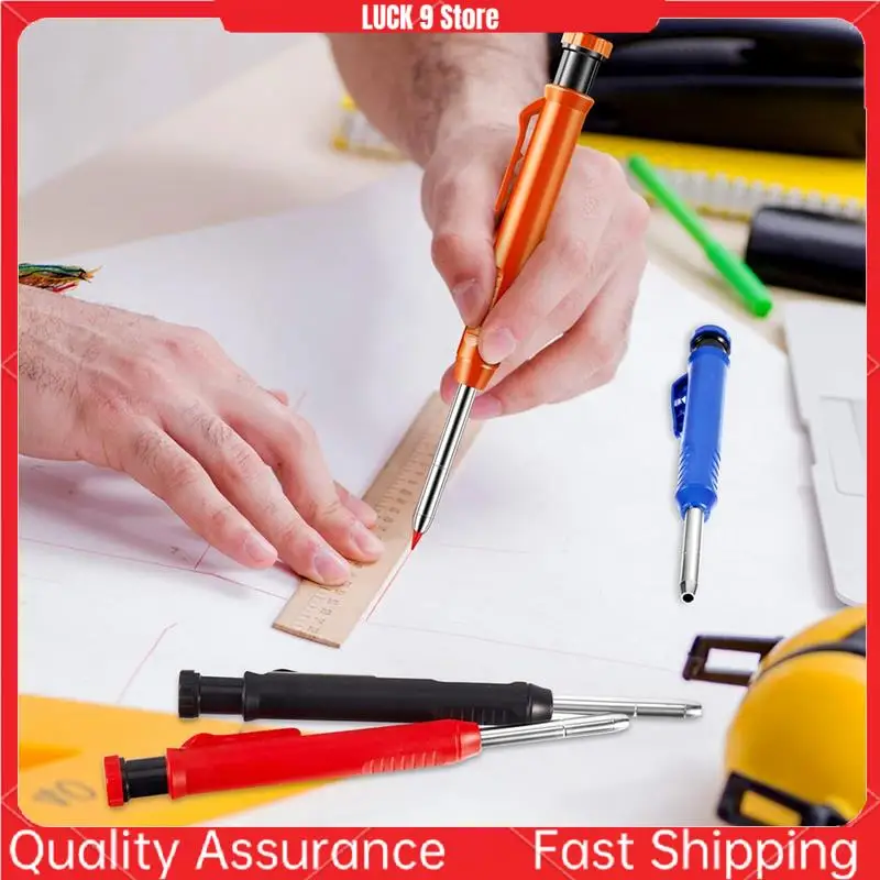 10 Pcs Solid Carpenter Pencils With 60 Pcs Refills Long Nosed Deep Hole Mechanical Pencil Marker Construction Pencils
10 Pcs Solid Carpenter Pencils With 60 Pcs Refills Long Nosed Deep Hole Mechanical Pencil Marker Construction Pencils