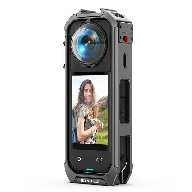 Metal Frame Cage for Insta360 X5, Protective Frame Housing Case with Cold Shoe Mount Compatible for Insta 360 X5 Accessories
Metal Frame Cage for Insta360 X5, Protective Frame Housing Case with Cold Shoe Mount Compatible for Insta 360 X5 Accessories