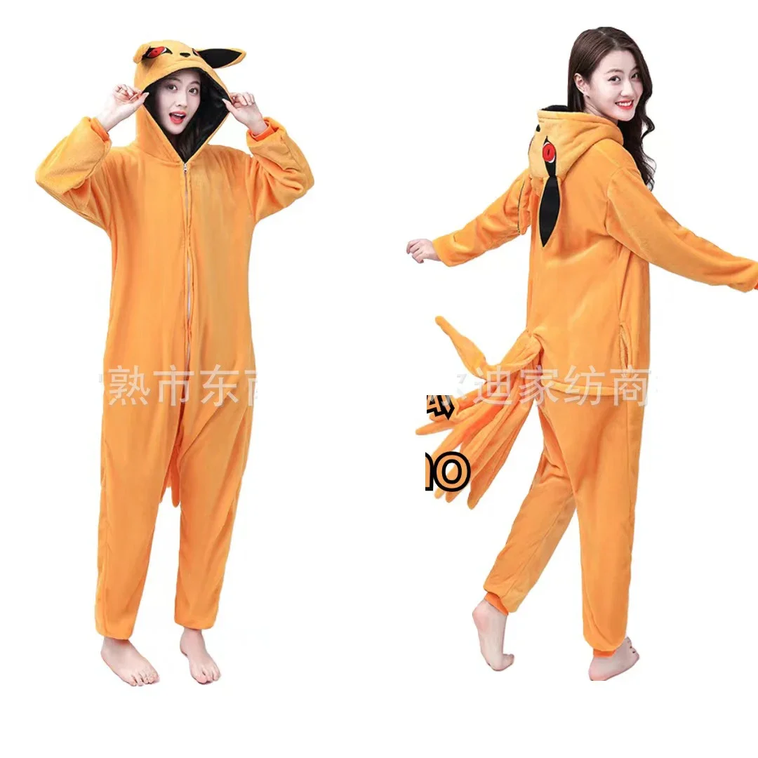 Uzumaki Kurama Kyuubi Renard Косплей Костюм Кигуруми для взрослых унисекс аниме пижамы flanelle combinaison vêtements de nu
Uzumaki Kurama Kyuubi Renard Косплей Костюм Кигуруми для взрослых унисекс аниме пижамы flanelle combinaison vêtements de nu