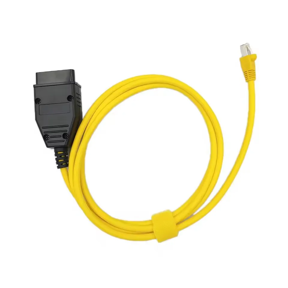 NEW ENET Cable for BMW F-series E-SYS ICOM OBD2 Coding Diagnostic Cable Ethernet To Data OBDII Coding Hidden Diagnostic Tool
NEW ENET Cable for BMW F-series E-SYS ICOM OBD2 Coding Diagnostic Cable Ethernet To Data OBDII Coding Hidden Diagnostic Tool