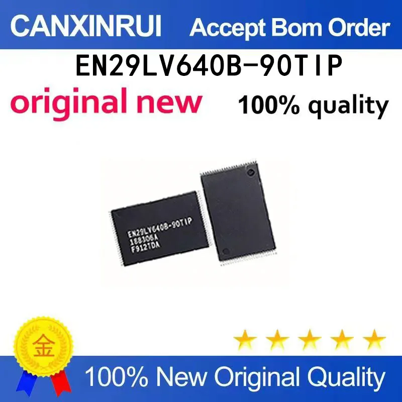 (5-100 PCS) Brand new original EN29LV640B-90TIP TSSOP48 memory chip in stock
(5-100 PCS) Brand new original EN29LV640B-90TIP TSSOP48 memory chip in stock