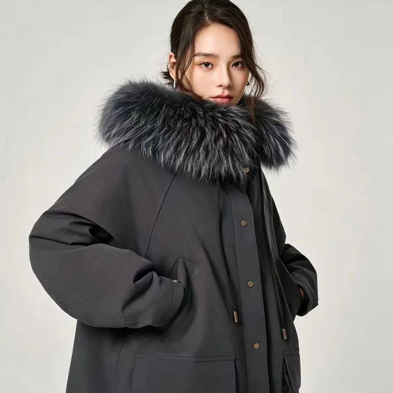 Large Raccoon Fur Collar Real Fur Collar Hat Strip Brim For Parkas Genuine Fur Scarf Coat Detachable Luxury Shawl Neck Warmer
Large Raccoon Fur Collar Real Fur Collar Hat Strip Brim For Parkas Genuine Fur Scarf Coat Detachable Luxury Shawl Neck Warmer