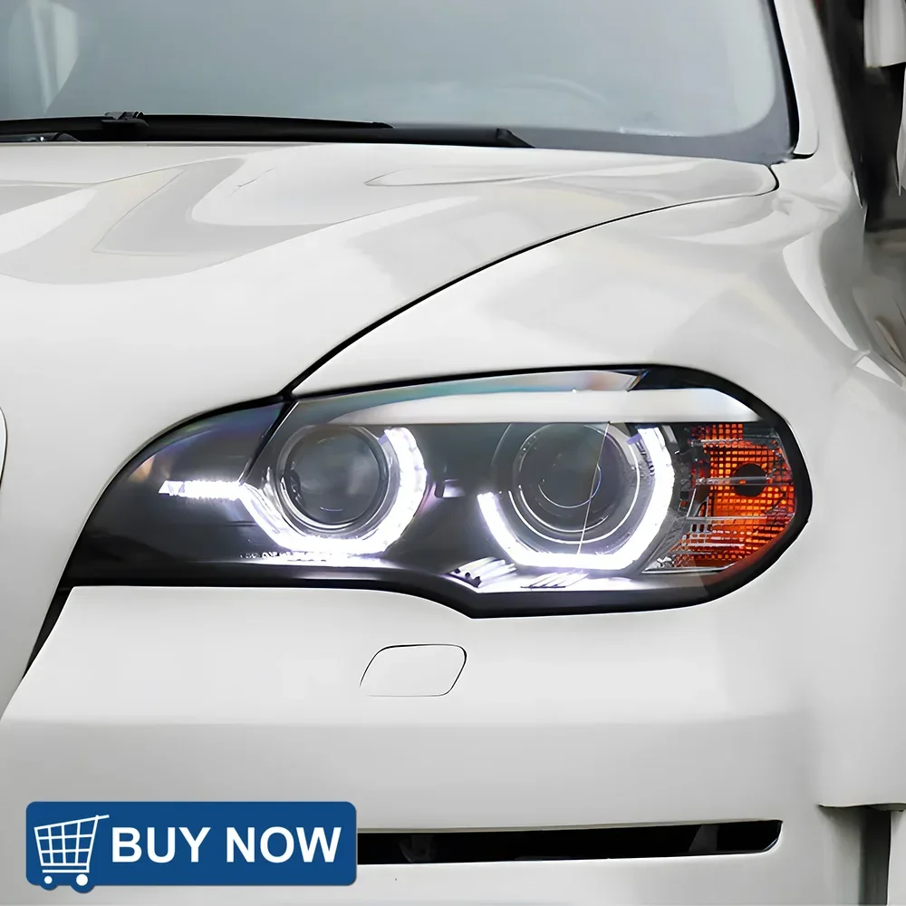 Car Headlights For BMW X5 E70 30i 35i 40i 2007-2013 Upgrade DRL Flashing Signal Light LED Projector Lens Accessories Assembly
Car Headlights For BMW X5 E70 30i 35i 40i 2007-2013 Upgrade DRL Flashing Signal Light LED Projector Lens Accessories Assembly