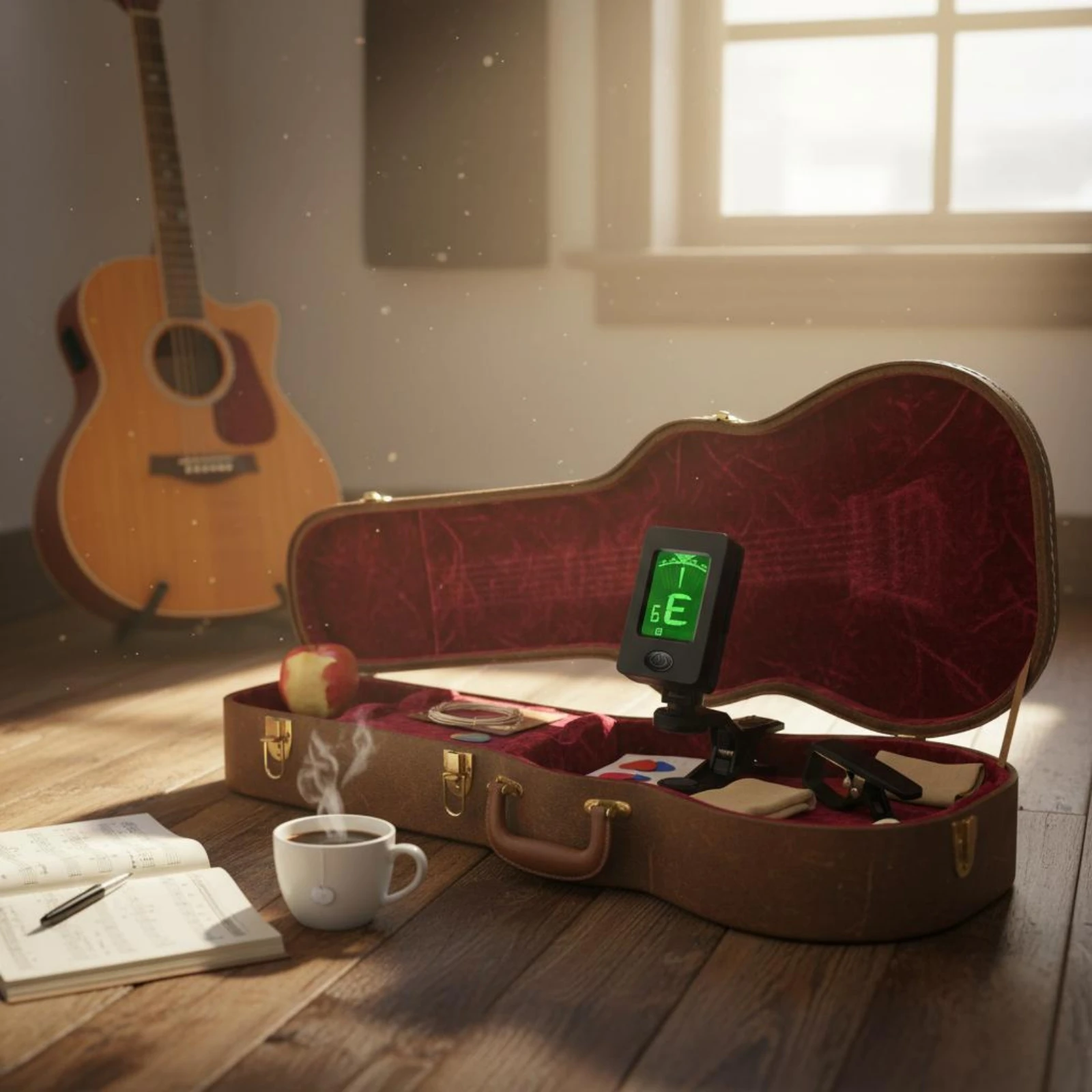 Digital Snap-on Tuner Backlit Display Snap-on Tuner Guitar Capo Translucent Guitar Picks Metal
Digital Snap-on Tuner Backlit Display Snap-on Tuner Guitar Capo Translucent Guitar Picks Metal