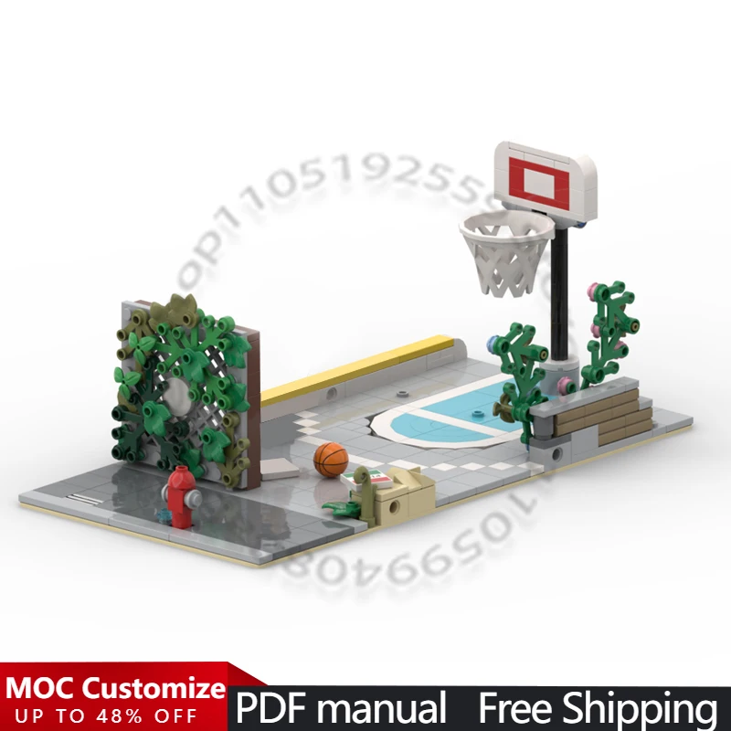 284 детали: Улица с домами, баскетбольная площадка, модульный конструктор MOC, креативный дизайн, DIY, игрушка для мальчиков, подарок на праздник
284 детали: Улица с домами, баскетбольная площадка, модульный конструктор MOC, креативный дизайн, DIY, игрушка для мальчиков, подарок на праздник