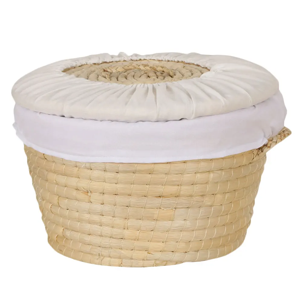 Baking Bread Basket Corn Husk Storage Container Lid H woven Kitchen Decor Multi Purpose Egg Holder Woven Basket Practical
Baking Bread Basket Corn Husk Storage Container Lid H woven Kitchen Decor Multi Purpose Egg Holder Woven Basket Practical