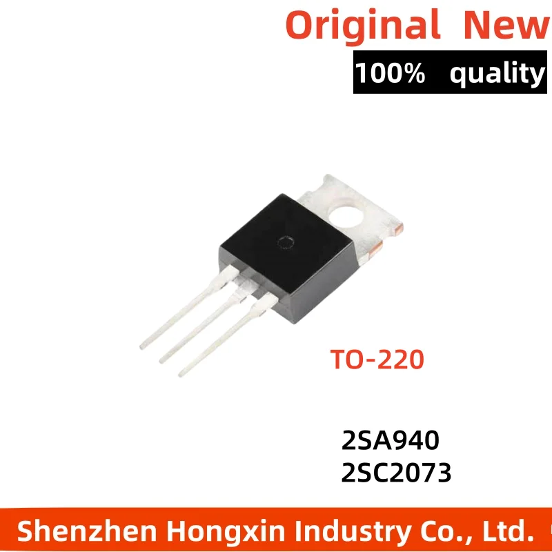 10 pieces of 2SA940 A940 2SC2073 C2073 NPN/PNP audio amplifiers with tube insertion
10 pieces of 2SA940 A940 2SC2073 C2073 NPN/PNP audio amplifiers with tube insertion
