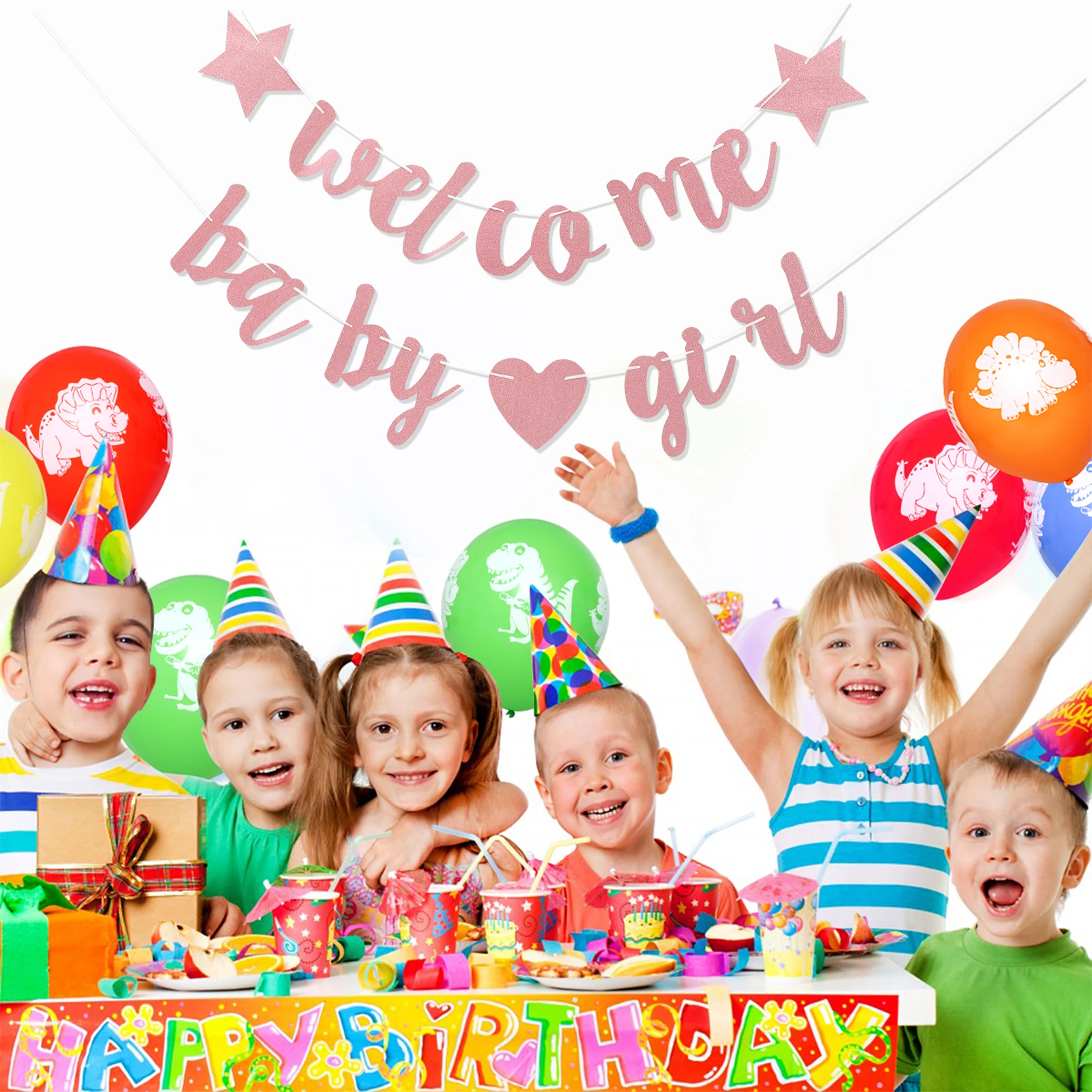 Welcome Baby Girl Banner for Shower Party Decorations Hanging Latte Infant Bunting Garland Little Birthday Reusable
Welcome Baby Girl Banner for Shower Party Decorations Hanging Latte Infant Bunting Garland Little Birthday Reusable