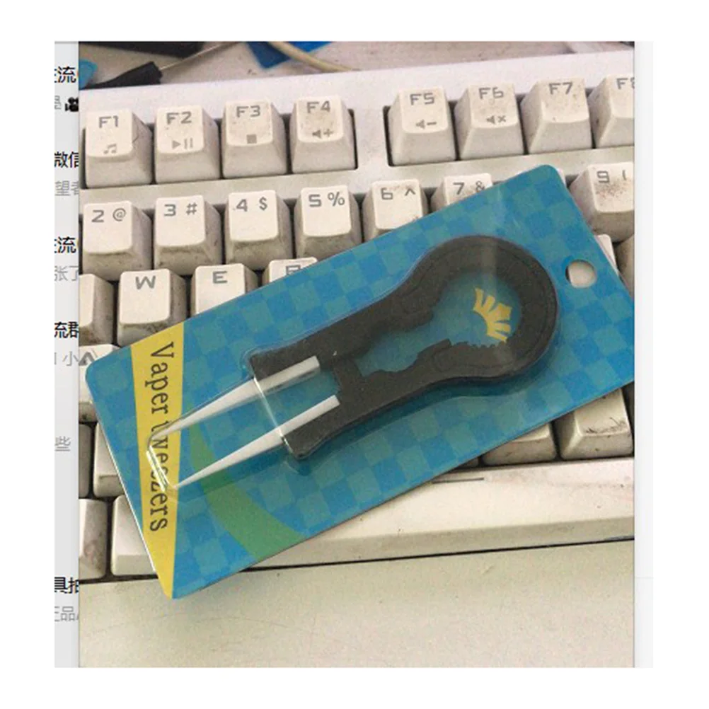 Ceramic Tweezers Heat Resistant Non Conductor Black Pointed Tool for Wrapping Coils Adjustment Tweezer Spanner Industrial Hand
Ceramic Tweezers Heat Resistant Non Conductor Black Pointed Tool for Wrapping Coils Adjustment Tweezer Spanner Industrial Hand