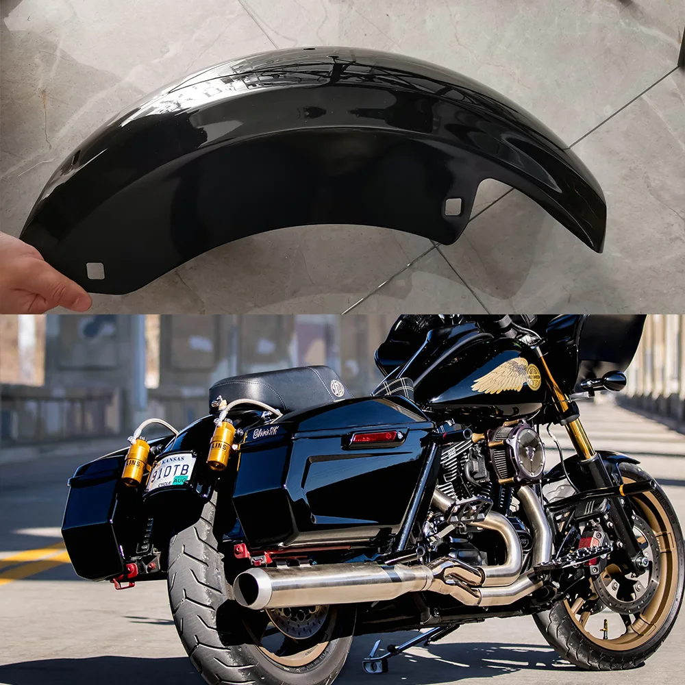 Motorcycle Black Chopped Saddlebags Rear Fender Front Fender for Harley Touring 2009-2024 Carbon Steel
Motorcycle Black Chopped Saddlebags Rear Fender Front Fender for Harley Touring 2009-2024 Carbon Steel